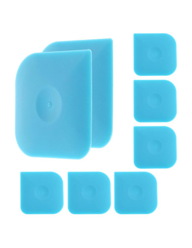 8 Raspadores de Nylon Ptwola Antideslizantes para Cocina