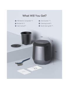 Compostador Eléctrico Enboya P30 4.2L Silencioso y Sin Olores 2
