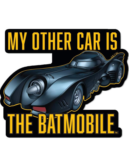 Calcomanía Batman Mi Otro Coche 10 cm Vinilo Premium