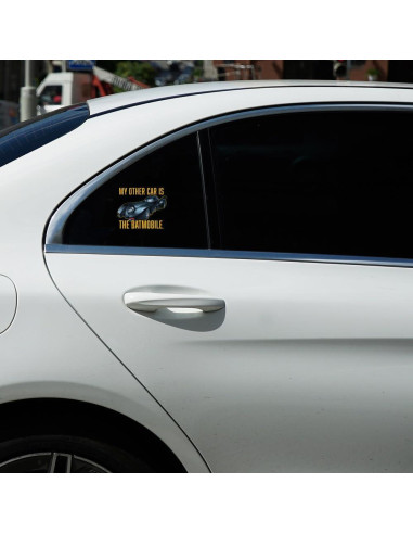 Calcomanía Batman Mi Otro Coche 10 cm Vinilo Premium