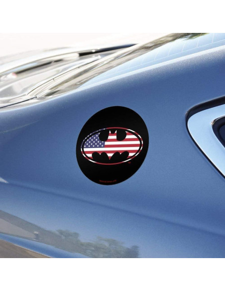 Calcomanía Batman USA Logo 14 cm para Ventana de Auto