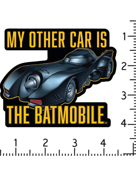 Calcomanía Batman Mi Otro Coche 10 cm Vinilo Premium