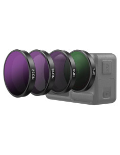 Juego de Filtros TELESIN CPL ND8 ND16 ND32 para DJI Action