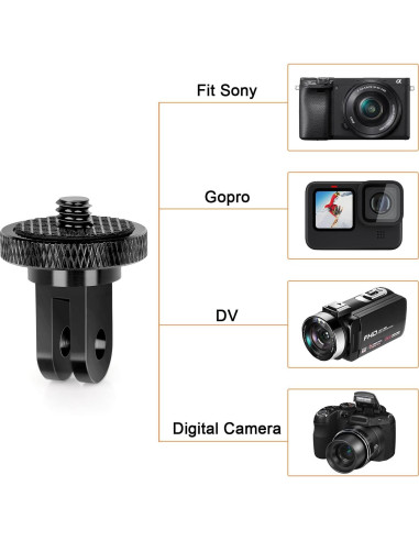 Adaptador de Montaje en Trípode Anwenk 1/4 para GoPro