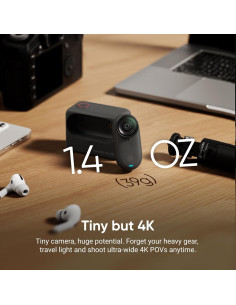 Cámara de Vlogging Insta360 GO 3S 128GB Negra 4K Impermeable 2