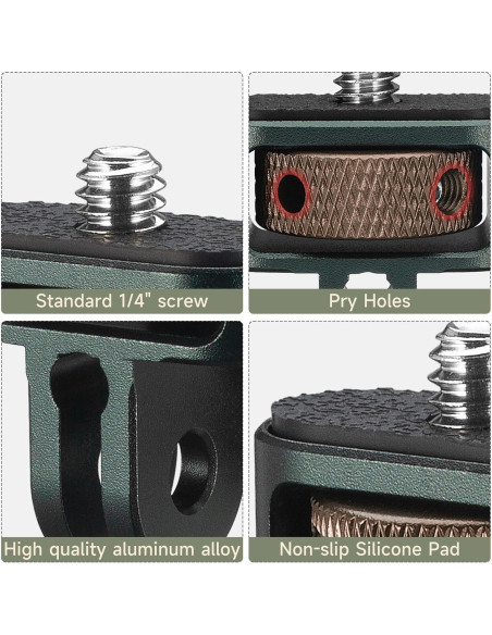 Adaptador de Montaje MINIFOCUS S5213 para GoPro y Cámaras