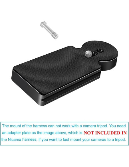 Arnés de Pecho Doble Nicama NC-Vest para Cámaras DSLR Arnés de Pecho Doble Nicama NC-Vest para Cámaras DSLR