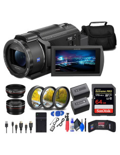 Sony FDR-AX43 Handycam 4K UHD + Tarjeta 64GB + Accesorios