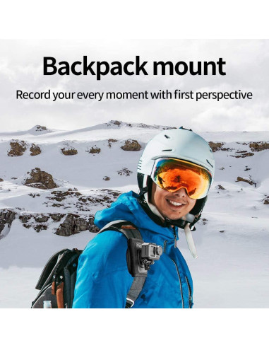 Soporte de Mochila TELESIN Correa Ajustable para Cámaras