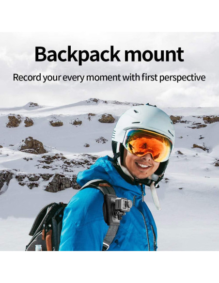 Soporte de Mochila TELESIN Correa Ajustable para Cámaras