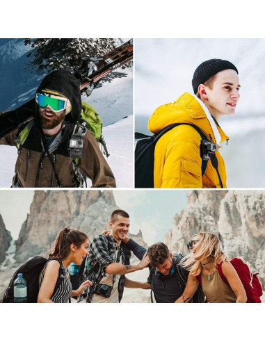 Soporte de Mochila TELESIN Correa Ajustable para Cámaras