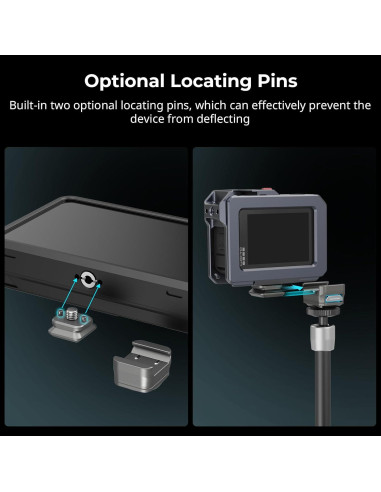 Placa de Montaje QR SmallRig H21 para Cámaras y Monitores