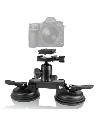Soporte de Ventosa Fantaseal para Cámara DSLR 15kg 360