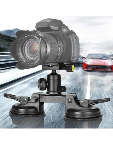 Soporte de Ventosa Fantaseal para Cámara DSLR 15kg 360