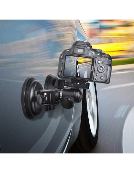 Soporte de Ventosa Fantaseal para Cámara DSLR 15kg 360