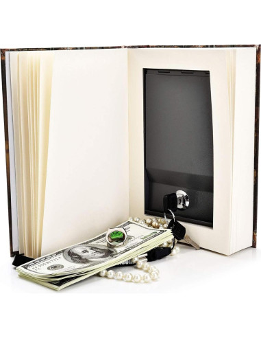 Caja Fuerte Secreta Portátil wishacc - Libro Hueco 0.74kg