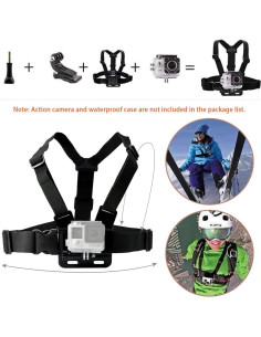 Kit de Accesorios para Cámara de Acción VVHOOY Compatible GoPro 2