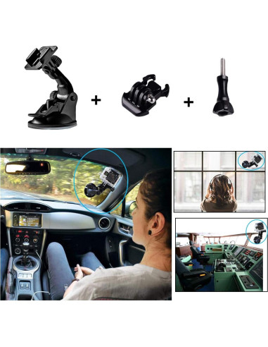 Kit de Accesorios 47 en 1 Suptig para Cámaras de Acción