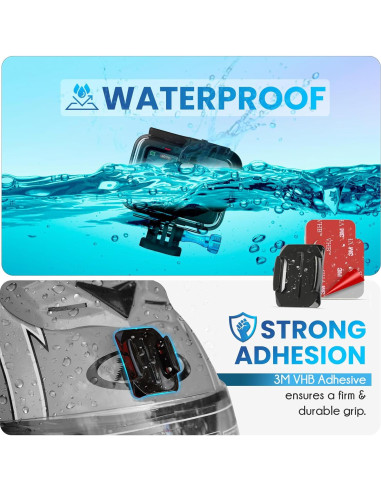 Kit de Montaje Adhesivo para Cámaras de Acción MiPremium
