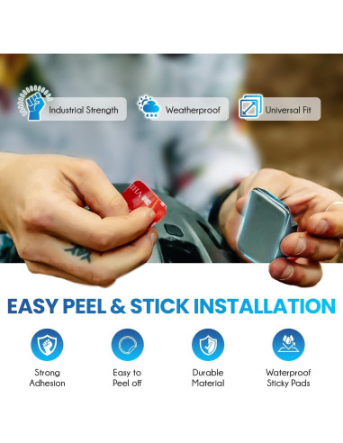 Kit de Montaje Adhesivo para Cámaras de Acción MiPremium