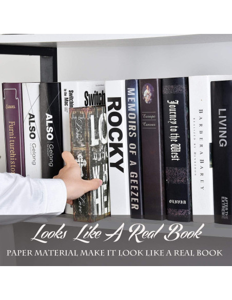 Caja Fuerte Secreta Portátil wishacc - Libro Hueco 0.74kg