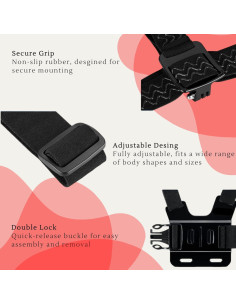 Arnés de Pecho y Correa para Cabeza MiPremium para GoPro 2