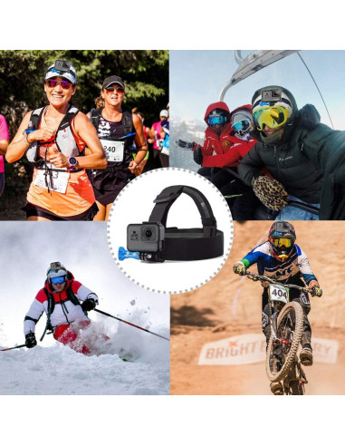 Arnés de Pecho y Correa para Cabeza MiPremium para GoPro