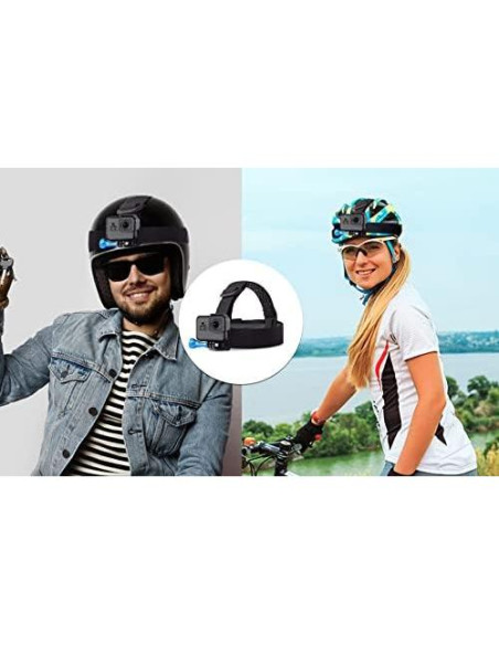 Arnés de Pecho y Correa para Cabeza MiPremium para GoPro