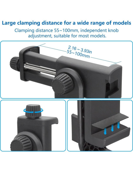 Soporte para Teléfono Suptig RSX-443 con Montaje para Trípode