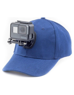 Gorra de béisbol DigiCharge con soporte para cámara GoPro