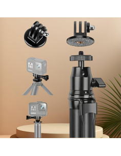 Kit de Montaje 8-en-1 para Cámara de Acción - Compatible con GoPro y DJI 2