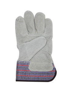 Guantes de Trabajo MAGID TB325IEST de Cuero Vaca, XL, Gris 2