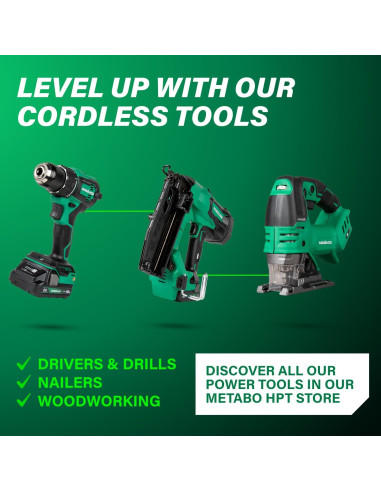 Sierra de Vaivén Orbital Sin Cable Metabo HPT 36V Brushless