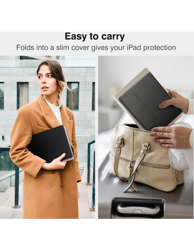 Funda con Teclado Inalámbrico OYEEICE para iPad Air 11" M2/5/4/Pro