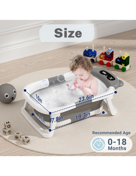 Bañera Plegable AVIDOR para Bebés y Niños hasta 36.3 kg Bañera Plegable AVIDOR para Bebés y Niños hasta 36.3 kg