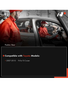 Sensor de Estacionamiento A-Premium 4-PC para Toyota FJ Cruiser 2