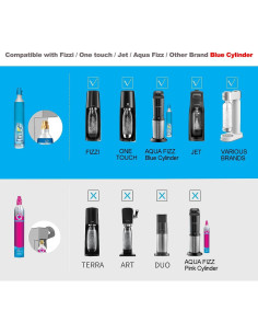 Adaptador de Recarga CO2 VaVoger para Máquina de Soda 61 cm 2
