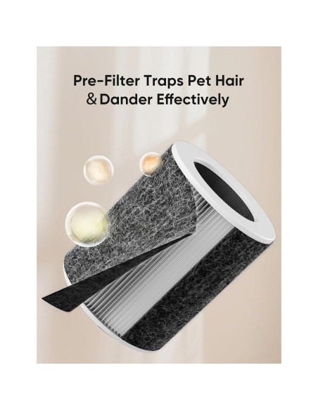 Purificador de Aire Dhyala KJ02 para Habitaciones Grandes 336.5 m