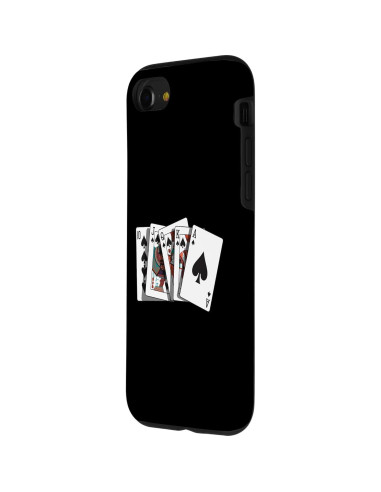 Funda Protectora para iPhone SE 2020 / 7 / 8 Poker Texas Hold'Em