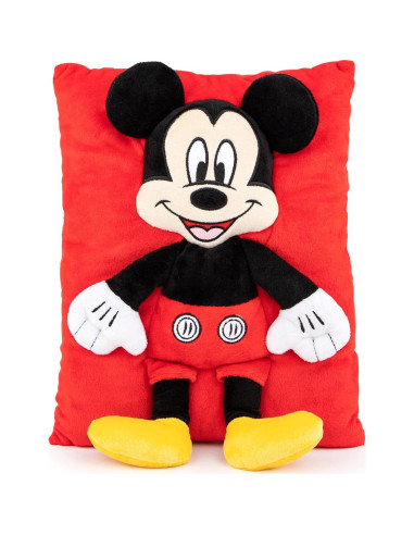 Almohada 3D Mickey Mouse Jay Franco 38x28 cm Microfibra