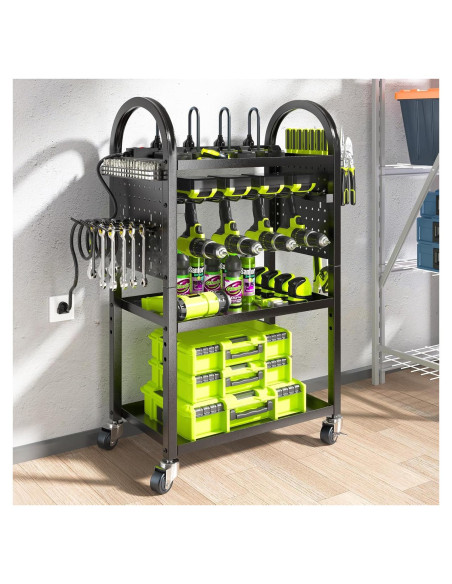 Carro Organizador de Herramientas KAFAHOM 4 Niveles 227kg