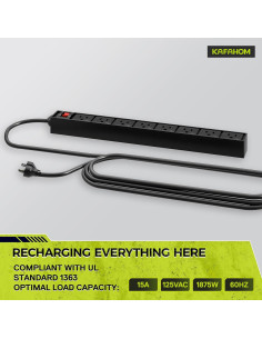 Carro Organizador de Herramientas KAFAHOM 4 Niveles 227kg 2