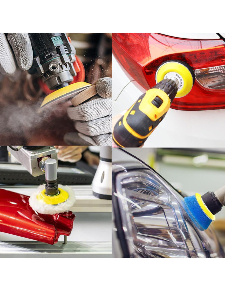 Kit de Lijado 140 Piezas DAPLOMO 3 Pulgadas para Taladro