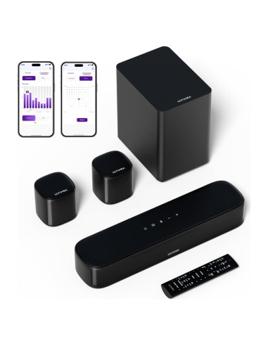 Barra de Sonido 5.1 ULTIMEA Aura A30 con Subwoofer y App