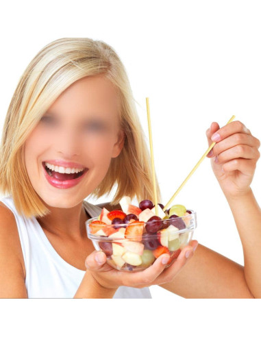 Palitos de Bambú Hysagtek 15 cm 400 Pcs para BBQ y Fondue