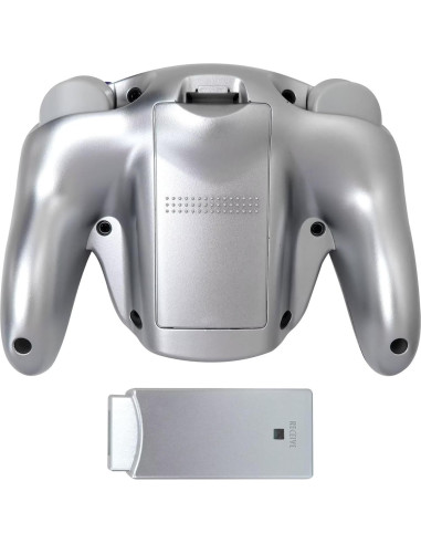 Controlador Inalámbrico BSDLIET para Nintendo GameCube Plata