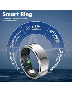 Anillo Inteligente Uaunega IP68 Monitoreo de Sueño y Salud 2