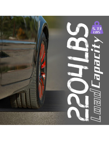 Rampa de umbral de goma BeckTour 0.8" altura 998.4 kg