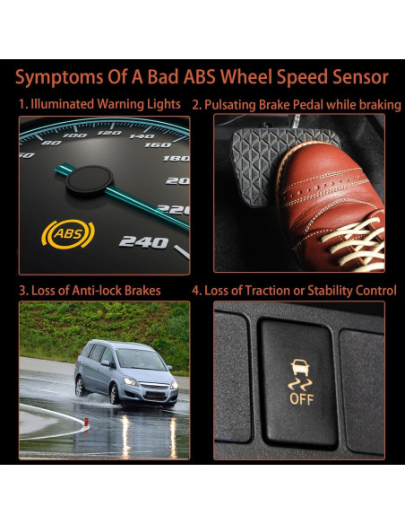 Sensor de Velocidad ABS Frontal Derecho VECHA para Lexus/Toyota 2019-2022