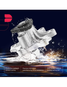 Bomba de Agua BDFHYK AW9406 para Motor 1.5L L4 - Compatible Scion, Toyota 2